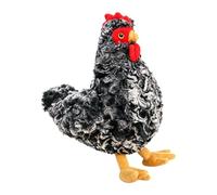 Vdaxvme Poupée en Peluche de Poulet de Couleur, modèles lavables, Jouet en Peluche en Forme de Coq, Parfait comme d ' Anniversaire ou Compagnon Doux, Jolie poupée de Poulet