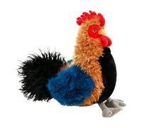 Vdaxvme Poupée en Peluche de Poulet de Couleur, modèles lavables, Jouet en Peluche en Forme de Coq, Parfait comme d ' Anniversaire ou Compagnon Doux, Jolie poupée de Poulet
