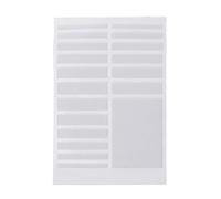 Vdaxvme Protection de réduction transparente et invisible, réglage de taille utile pour éviter le relâchement et le glissement, taille unique, comme décrit