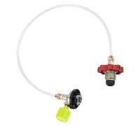 Vdaxvme Quickly Link Adaptateur de recharge pour réservoir de gaz large Installation de rechange pour systèmes de four d'extérieur Quickily Air Caniste Transducteur d'extérieur