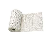Vdaxvme Rouleau de pansement pour la forme du ventre de bébé et les projets artistiques. Utilisation polyvalente dans la fabrication de bandes de tissu blanc, bandages à séchage rapide