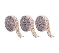 Vdaxvme Rouleau de ruban adhésif avec strass de 2 mm pour loisirs créatifs