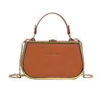 Vdaxvme Sac à main à chaîne pour femme - Sac à bandoulière simple en cuir synthétique - Sac de transport tendance pour le quotidien - Bandoulière en cuir synthétique - Couleur bonbon pour le travail
