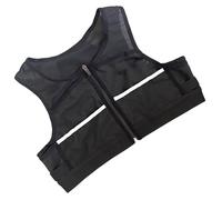 Vdaxvme Sac de poitrine de course à pied, veste de course, sac de rangement pour course à pied, marathons, sac de rangement pour le cyclisme
