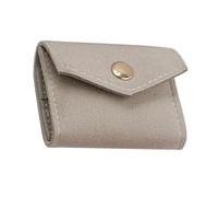Vdaxvme Sac de rangement multifonction pour bijoux, rouleau en microfibre, texture microfibre pour une utilisation en voyage, sac portable pour boucles d'oreilles, taille unique, comme décrit