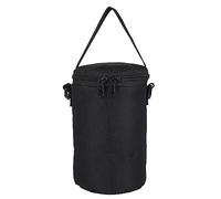 Vdaxvme Sac de rangement pour camping en plein air, étui de protection pour bouteille d'eau portable, pochette de rangement, Taille S - Noir