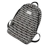 Vdaxvme Sac d'école pratique pour adolescents étudiants grande capacité sac à dos fonctionnel pour ordinateur portable sac à dos décontracté sac à dos tendance noir, Noir , Large
