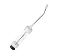 Vdaxvme Seringues pour alimentation de volaille avec buse en silicone souple pour un nettoyage facile