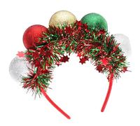 Vdaxvme Serre-tête antidérapant pour les fêtes costumées, les activités scolaires Ornement Enfants et Adultes Porter un bal de Noël