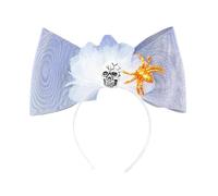 Vdaxvme Serre-tête avec araignées et têtes de mort pour fête d'Halloween - Bandeau de maquillage pour filles et cosplay