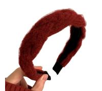 Vdaxvme Serre-tête de Noël en tissu épais - Esthétique - En mousse épaisse - Pour fête, décontracté, style vintage français