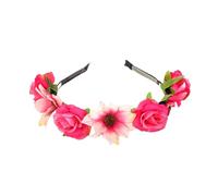 Vdaxvme Serre-tête décoratif en forme de tournesol - Couleur vive - Pour carnaval, bal masqué et fête à thème
