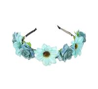 Vdaxvme Serre-tête décoratif en forme de tournesol - Couleur vive - Pour carnaval, bal masqué et fête à thème