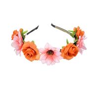 Vdaxvme Serre-tête décoratif en forme de tournesol - Couleur vive - Pour carnaval, bal masqué et fête à thème