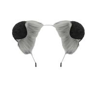 [Vdaxvme] Serre-tête en peluche avec oreilles de chien pour Halloween, festival, jeu de rôle, accessoire de fête