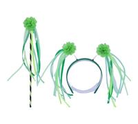Vdaxvme Serre-tête pour adulte Saint Patrick - Couleur verte - Fête irlandaise - Festival - Fleur - Pour adolescents