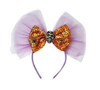 Vdaxvme Serre-tête unique avec nœud élégant pour maquillage en direct et fête d'Halloween