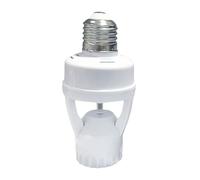 Vdaxvme Solution d'éclairage intelligente, détecteur de mouvement, culot de lampe LED E27, installation facile pour différents intérieurs, éclairage à sensibilité réglable