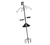 Vdaxvme Sourcingmap Support pour oiseaux en métal avec fixations amovibles Vert 19 mm