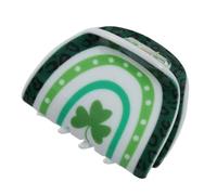 Vdaxvme StPatricks Pince à cheveux trèfle amusante Pince à cheveux Banane Barrettes Antidérapantes Pince à cheveux pour fille Pince à cheveux pour femme