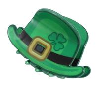 Vdaxvme StPatricks Pince à cheveux trèfle amusante Pince à cheveux Banane Barrettes Antidérapantes Pince à cheveux pour fille Pince à cheveux pour femme
