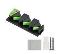 Vdaxvme Support mural pour cannes à pêche avec support vertical pour cannes à pêche avec construction haute résistance