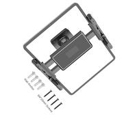 Vdaxvme Support réglable et robuste pour téléphone/tablette, support rack pour appareils muraux de 4, 7 à 15 pouces, sûr, matériel inclus, ancrage mural inclus