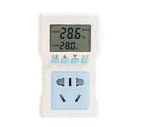 Vdaxvme Thermostat de chauffage pour aquarium, régulateur de température numérique avec capteurs de sonde pour réservoirs reptiles, puissance 1500 W