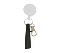 Vdaxvme Trousse en silicone délicate avec porte-clés extensible pour étudiants et professionnels en déplacement Accessoire d'écriture portable, Blanc, Beauté de masse