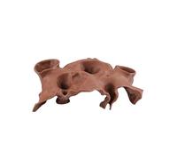 Vdaxvme Unique 3D imprimé tunnel grotte aquarium décoration pour petits animaux de compagnie poisson abri maison aquarium accessoire d'aménagement paysager abri poisson