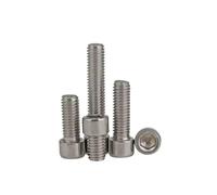 VDCVADKYE Boulons et vis en acier inoxydable 304, Vis à tête cylindrique creuse hexagonale en acier inoxydable SS304 DIN912 M14 M16 M18 M20 M24(M14 x 120mm -2pcs)