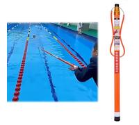 VDCVADKYE Crochet et Perche de Sauvetage pour Piscine, Perche de Sauvetage télescopique for Piscine avec Crochet, capacité de 120 kg, Plusieurs Tailles(550 CM/216.5 IN/18 FT)