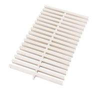 VDCVADKYE Grille de Drainage pour Piscine, Grille de débordement de Drainage de Piscine Blanche 18-30 x 100 cm, Lot de 18(White (20x100cm),18pcs)