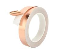 VDCVADKYE Le ruban de cuivre, Tailles multiples de protection conductrice adhésive latérale simple bande d'aluminium cuivre(5mm)