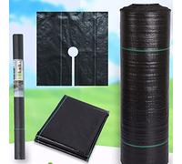 VDCVADKYE Membrane Anti-Mauvaises Herbes Haute résistance, Tissu Anti-Mauvaises Herbes, paillis géotextile Double Couche de qualité supérieure(1.52 * 15m/5 * 50ft)