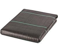 VDCVADKYE Membrane Anti-Mauvaises Herbes Haute résistance, Tissu Anti-Mauvaises Herbes paysager Géotextile Couvre-Sol Noir(3Ft*16Ft/1 * 5m)
