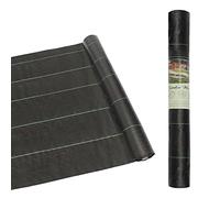 VDCVADKYE Membrane Anti-Mauvaises Herbes Haute résistance, Tissu paysager Anti-Mauvaises Herbes, paillis géotextile Double Couche de qualité supérieure 3,2 oz(0.8x100m/2.6x328ft)