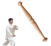 VDCVADKYE Règle de Tai Chi Qigong, Bâton de Tai Chi en Bois Massif, bâton de Bang Martial Fait à la Main en Palissandre 34 x 3,4 cm