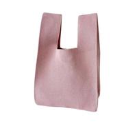VDCVADKYE Sac à Main à Nouer au Poignet, Sac fourre-Tout Large et décontracté for Femme, réutilisable, idéal for Les fêtes, Mariages Voyages(Pink)