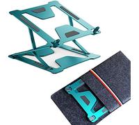 VDCVADKYE Support réglable pour Ordinateur Portable, Support for Ordinateur Portable for Bureau, Support for Ordinateur Portable Ergonomique et ventilé(Green)