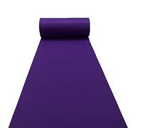 VDCVADKYE Tapis de Passage, Tapis d'allée de Mariage Violet, 1,5 m Large, Plusieurs Tailles(1.5x2m)