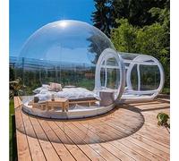 VDCVADKYE Tente à Bulles Gonflable Transparente, Lot de 4 tentes gonflables Transparentes à Bulles(4m)