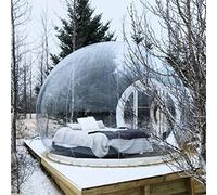 VDCVADKYE Tente à Bulles Gonflable Transparente, Tente Gonflable à Bulles 2-3 Personnes, Transparente, 3 m(3M)