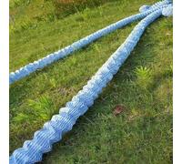 VDCVADKYE Tuyau de Drainage Souterrain Flexible, Tuyau de Drainage français en PVC Non tissé, Fil d'acier, diamètre 50 mm, Longueur 1 à 30 m(L 19.5m/64ft)
