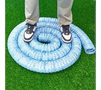 VDCVADKYE Tuyau de Drainage Souterrain Flexible, Tuyau de Drainage français perforé Flexible en Tissu Non tissé 2 Pouces(Long 21m(68.9ft))