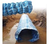 VDCVADKYE Tuyau de Drainage Souterrain Flexible, Tuyau d'évacuation français de 5 à 30 cm diamètre et 1 35 m Longueur for l'infiltration des eaux Pluie(Dia 8cm(3.1in),L 6m/19.7ft)
