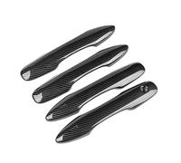 VDCXSE Poignée porte extérieure Couvercle De Poignée Porte Voiture Chromé En Fiber Carbone, Accessoires Protection Contre Les Rayures Pour Camry 2018-2026 2019 2020 2021 2022 2023