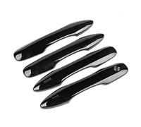 VDCXSE Poignée porte extérieure Couvercle Poignée Porte Voiture Chromé En Fiber Carbone, Accessoires Protection Contre Les Rayures Pour Garniture Décoration Extérieure Pour BZ4X 2022