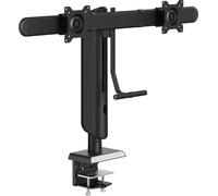 VDD - bras pour moniteur - réglable en hauteur - 2 moniteurs - clampable