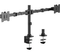 VDD - bras pour moniteur robuste - max 20kg - max 49 pouces - 2 moniteurs